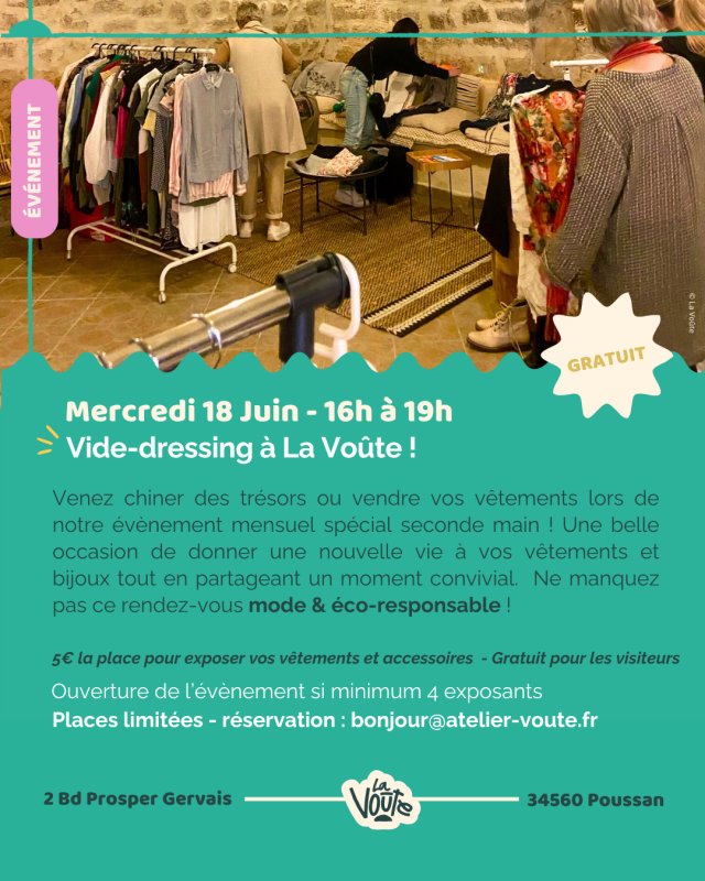 21/06 : Vide-dressinge à La Voûte !