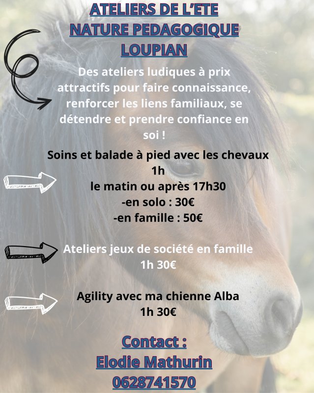 Ateliers de l'été