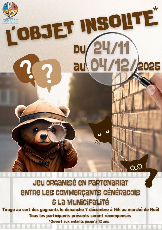 📢 𝗥𝗔𝗣𝗣𝗘𝗟- JEU DE L'OBJET INSOLITE *