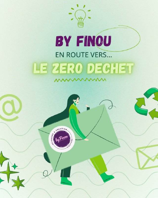 🌸 by Finou bientôt Labellisée "Entreprise Zéro Déchet" ? ♻️ C'est en cours... 🤗