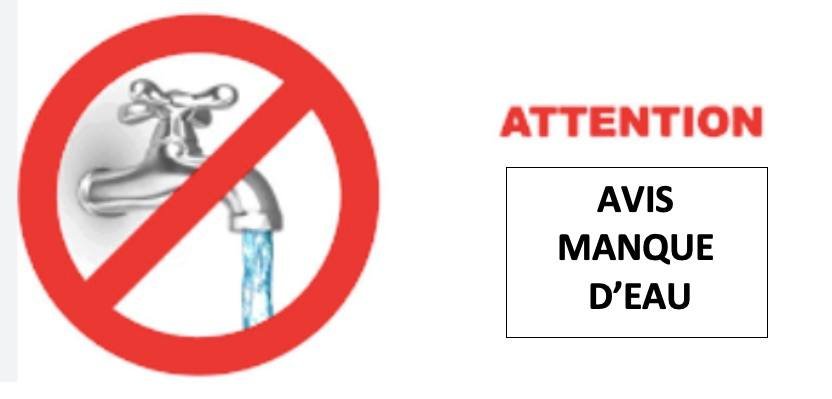 Pénurie d’eau dans certains quartiers de la commune