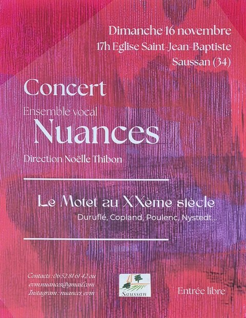 Concert 16 novembre 2025