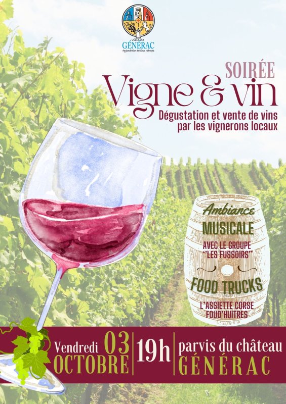 🍇🍷  [ 𝗘́𝗩𝗘̀𝗡𝗘𝗠𝗘𝗡𝗧 ] - 𝗦𝗢𝗜𝗥𝗘́𝗘 𝗩𝗜𝗚𝗡𝗘 & 𝗩𝗜𝗡 - 𝗖'𝗘𝗦𝗧 𝗗𝗘𝗠𝗔𝗜𝗡 !!