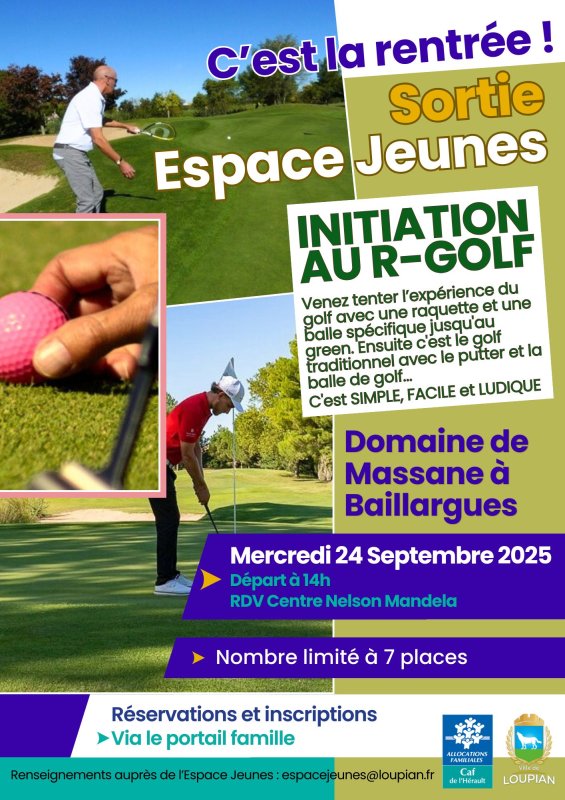 🌞​ L&rsquo;&eacute;quipe de l&rsquo;Espace Jeunes a le plaisir de vous informer que la prochaine sortie aura lieu le mercredi 24 Septembre !