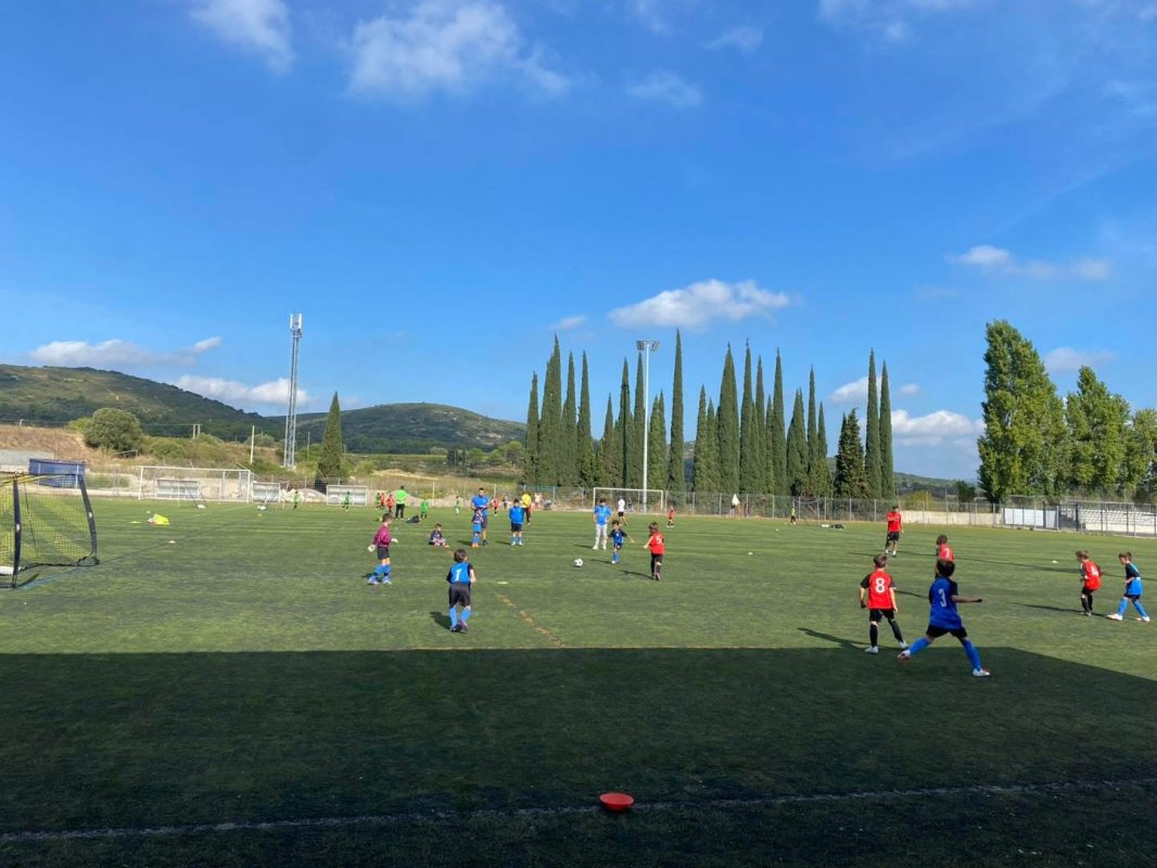 Le FC Domitia recevait le plateau de rentrée U8 et U9 à Poussan