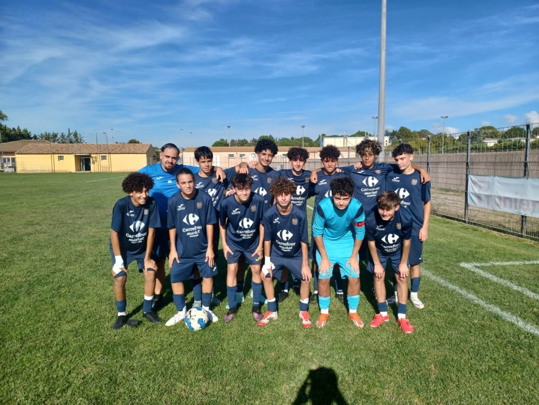 Large succès des U16 du FC Domitia face à l’AS Pignan