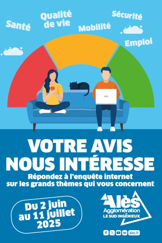 📣L’ENQUÊTE D’ALÈS AGGLOMÉRATION