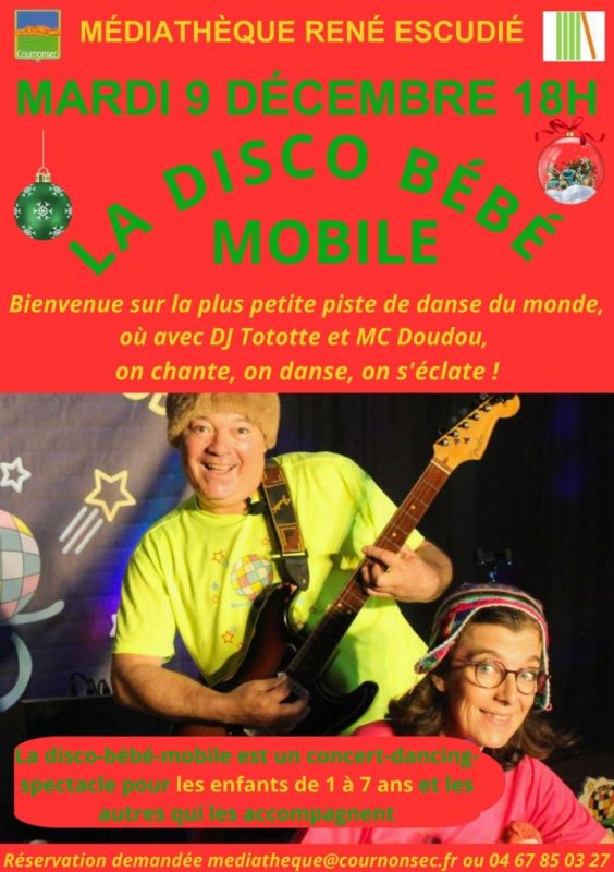 La Disco Mobile, Spectacle Mardi 9 décembre
