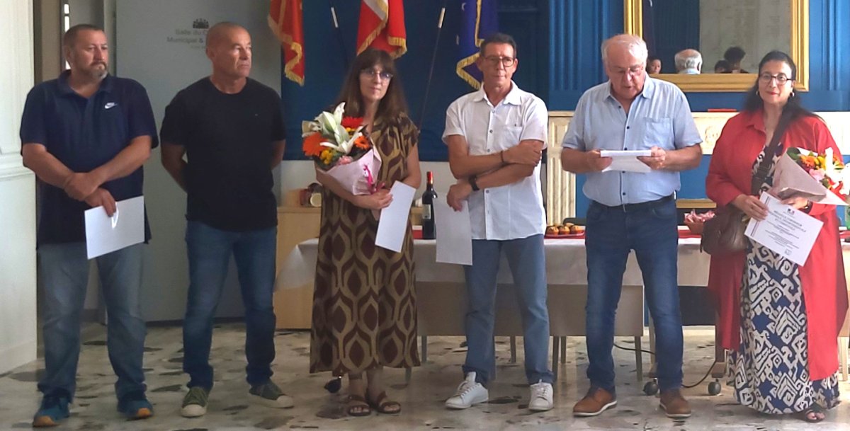 📸 Remise des diplômes des Médailles d'Honneur du Travail – Marsillargues