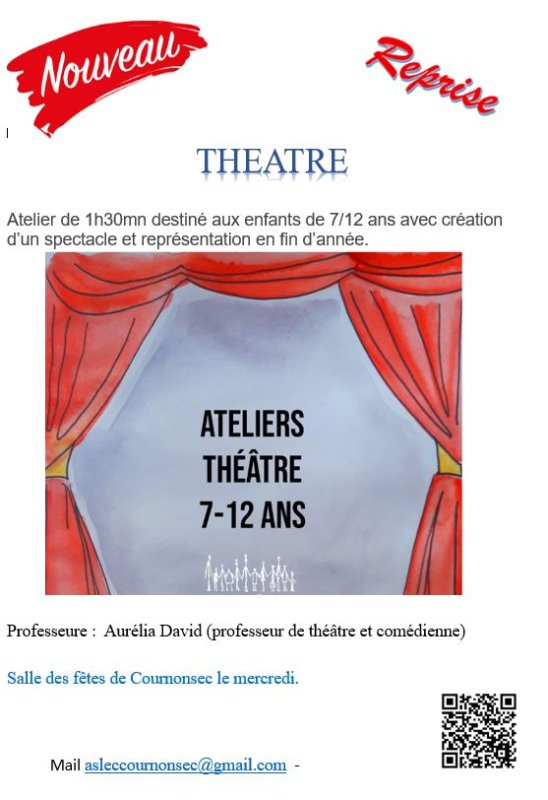 2️⃣ Activité Enfant : THÉÂTRE