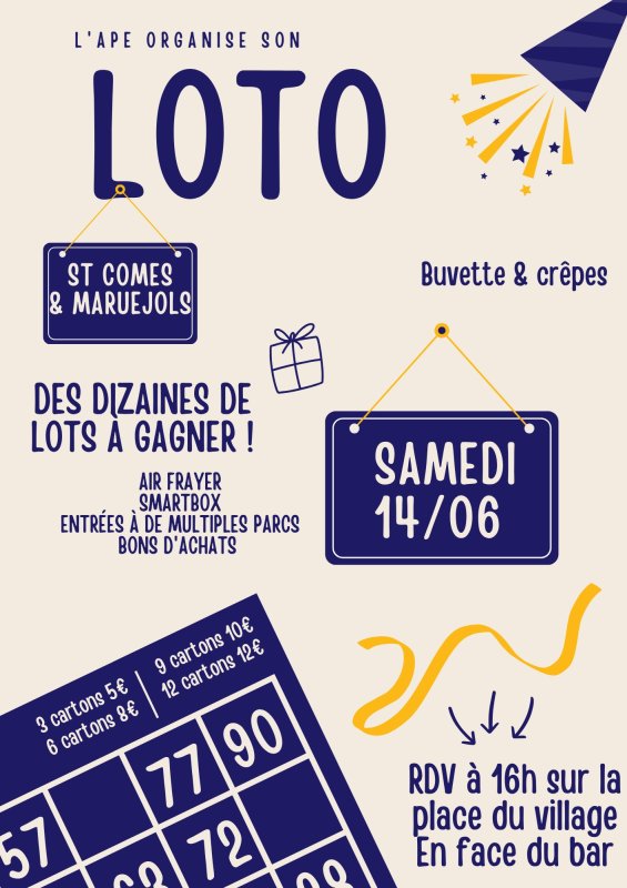 Loto de l'APE