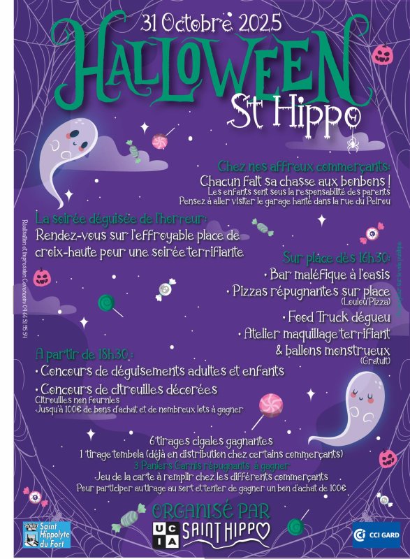 Venez fêter Halloween à Croix-Haute avec l'UCIA