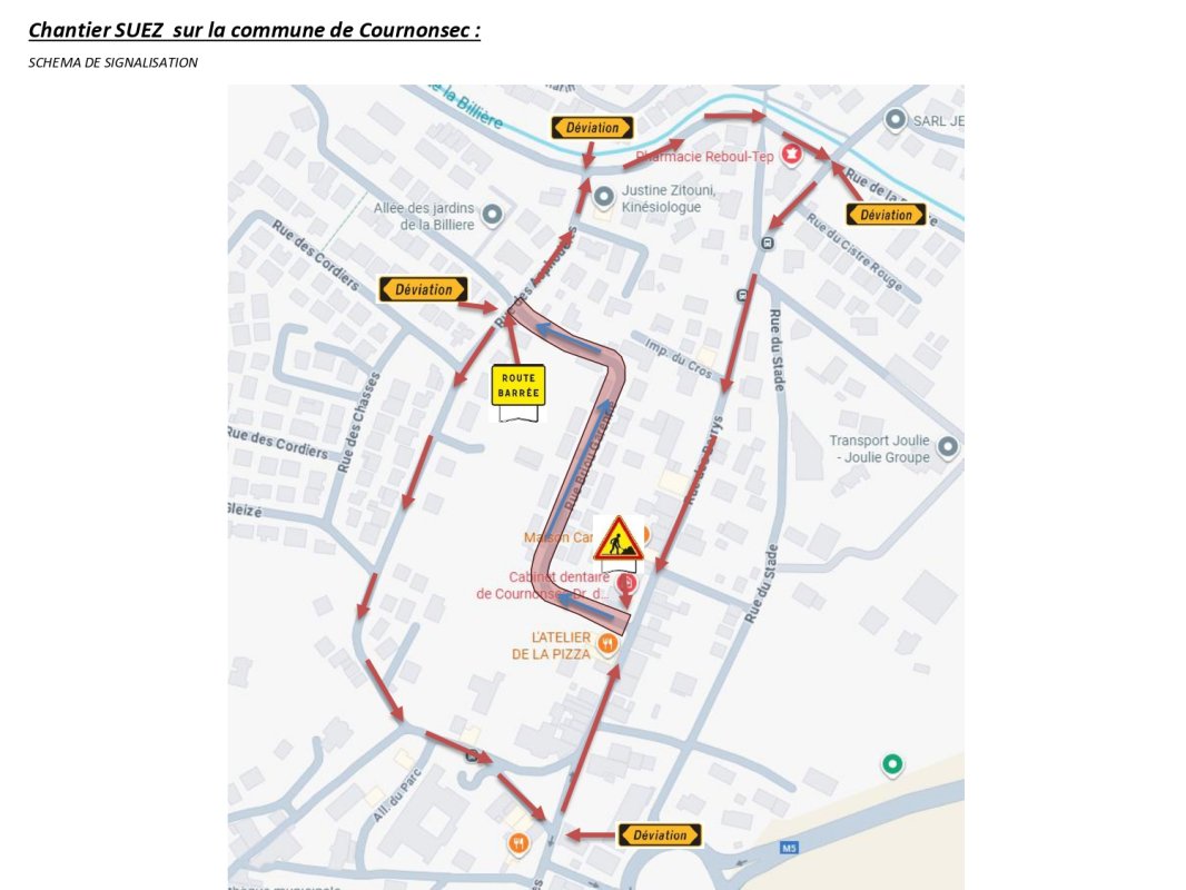 📢 Information circulation – Rue Briou Garenne