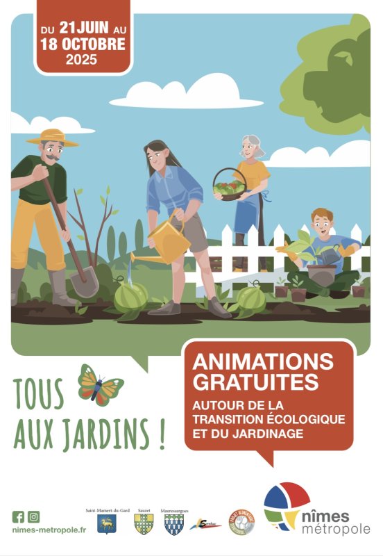 TOUS AUX JARDINS - SAMEDI 27 SEPTEMBRE