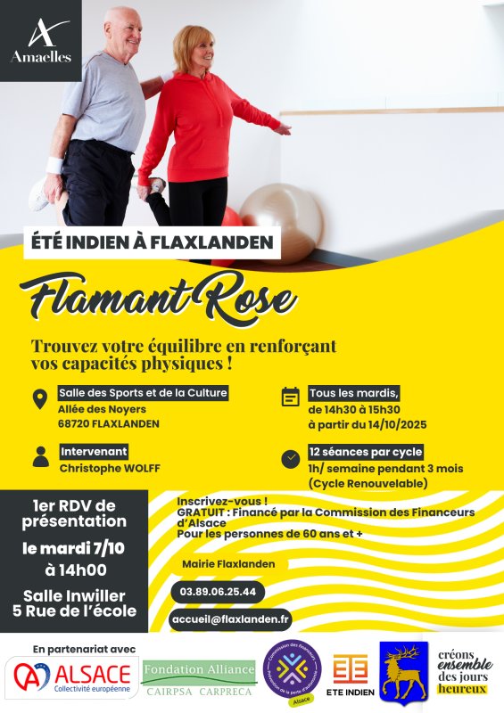 Ateliers pour les + de 60 ans