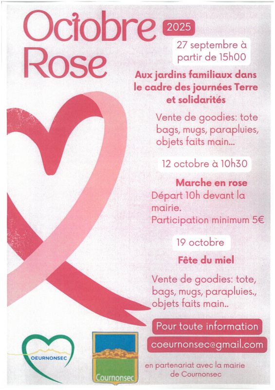 OCTOBRE ROSE 2025