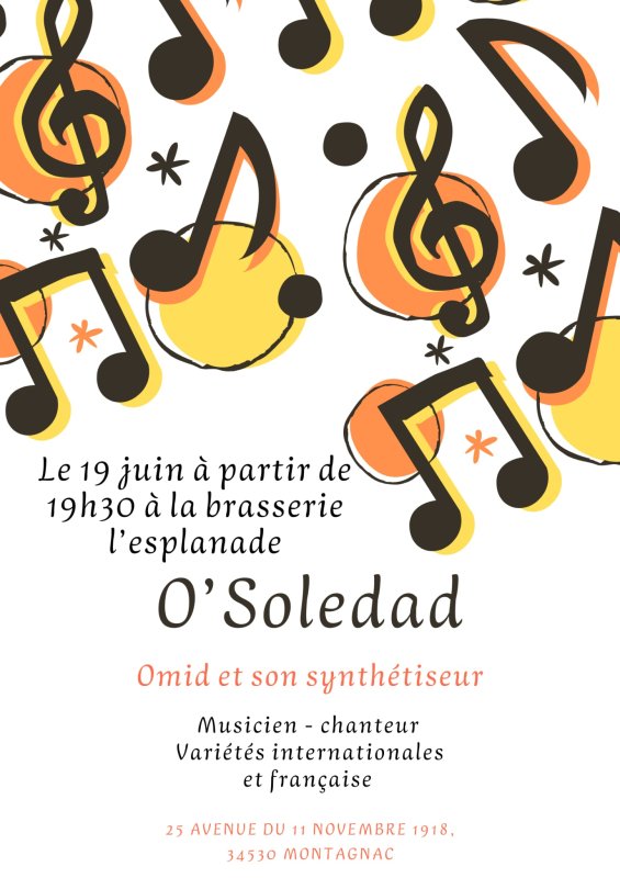 Soirée musicale à la brasserie l'Esplanade