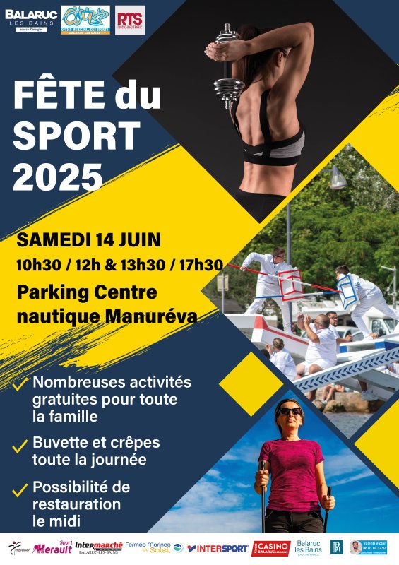 Sport : Fête du Sport, samedi 14 juin