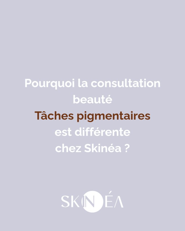 Les t&acirc;ches pigmentaires