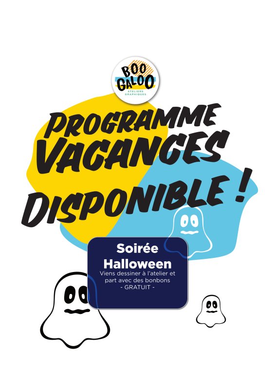 🎃🍂 Stages de dessin – Vacances de la Toussaint 🍂🎃