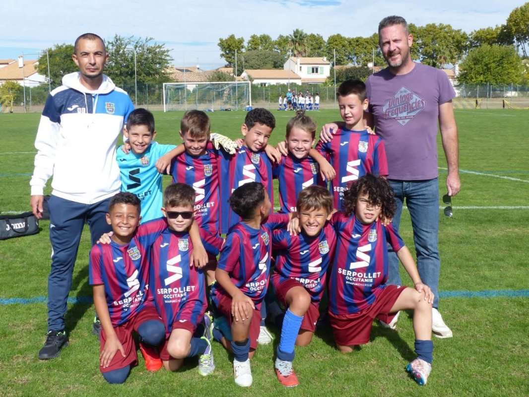 Les U10 du FC Domitia sur tous les fronts