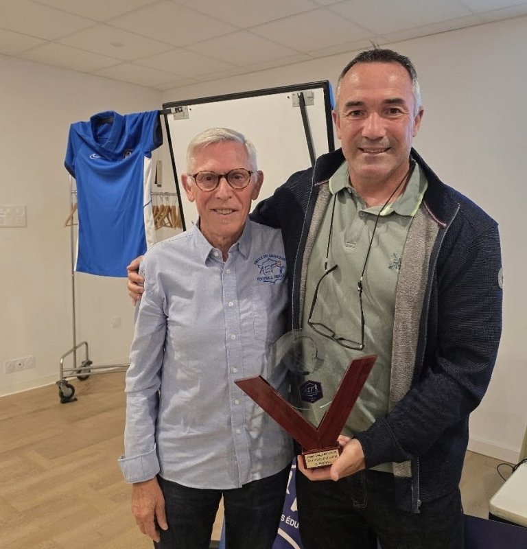 Sébastien Le Rest, membre du FC Domitia, distingué par les instances départementales