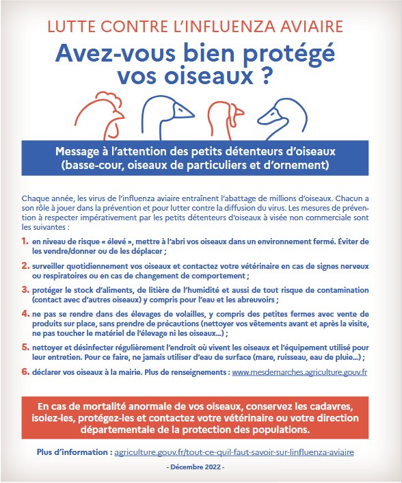 Influenza Aviaire