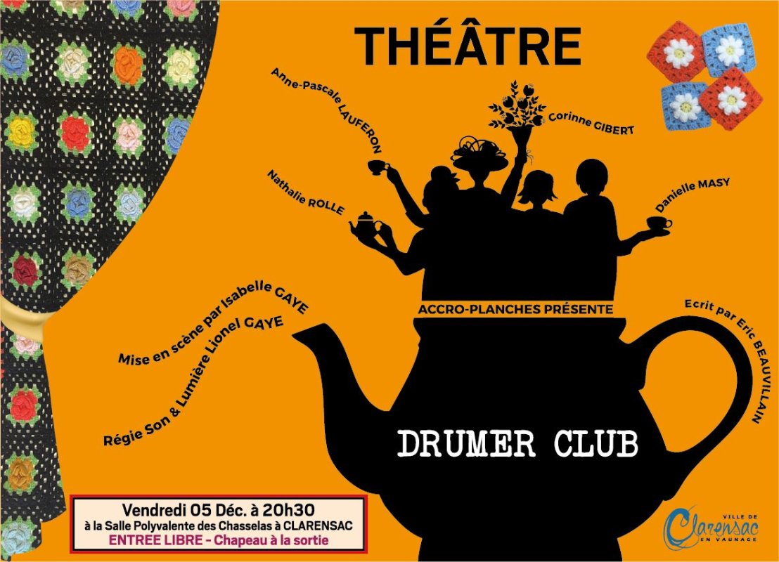 Pi&egrave;ce de Th&eacute;&acirc;tre - Vendredi 5 d&eacute;cembre