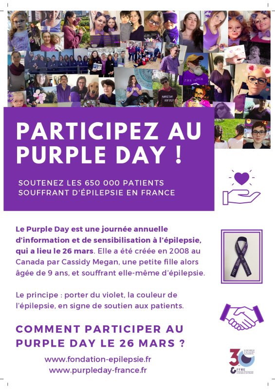 26 Mars "Le Purple Day"