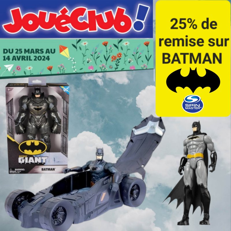 JouéClub - BATMAN Promotion