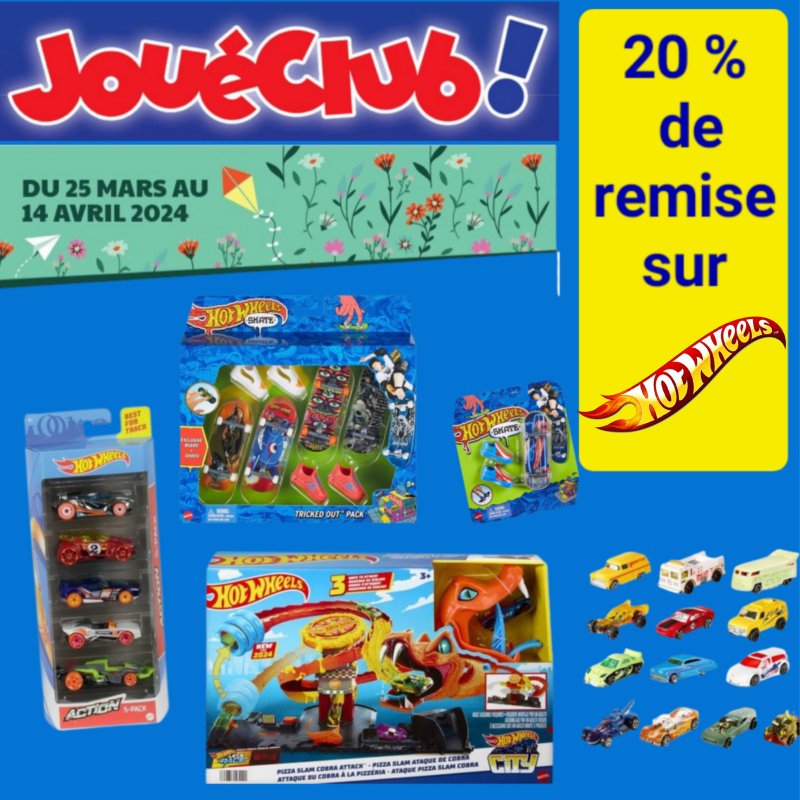 JouéClub - HOT WHEELS Promotions