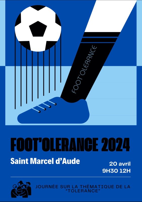 FOOT'OLÉRANCE 2024. Stade de St-Marcel sur Aude.