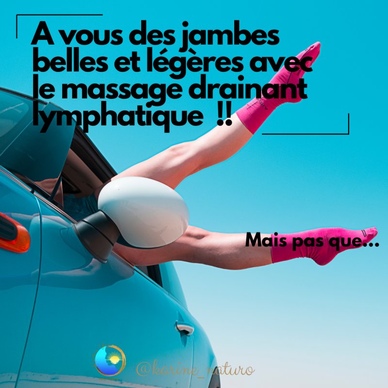 🦵 Le massage drainant lymphatique 💆