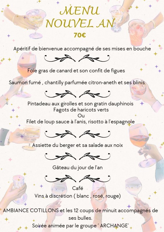'SOIRËE DE LA ST SYLVESTRE' organisée par les 'VAILLANTS'