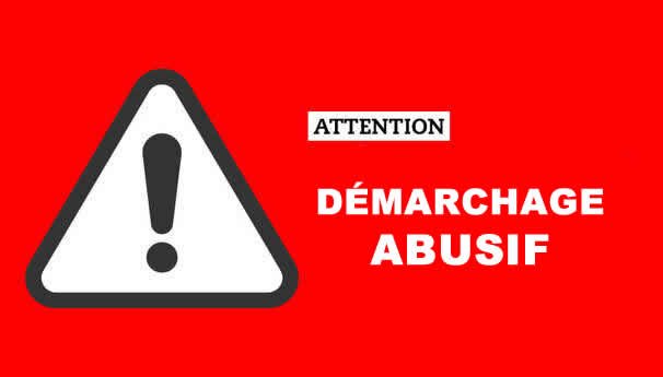 ATTENTION : Démarchage abusif sur Montagnac