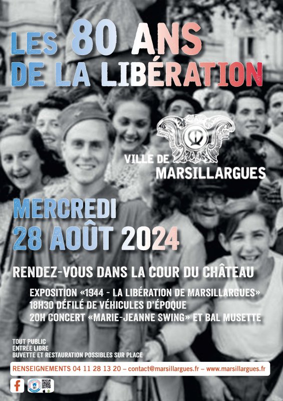 🇫🇷 Les 80 ans de la Libération de la Ville de Marsillargues 🇫🇷