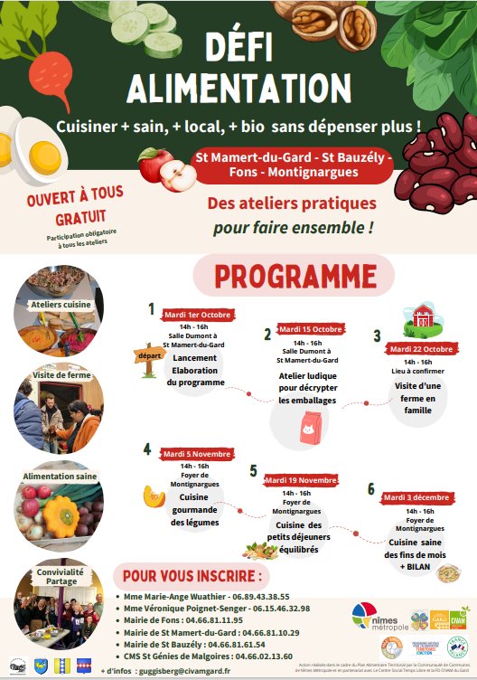 Rejoignez le Défi Alimentation !