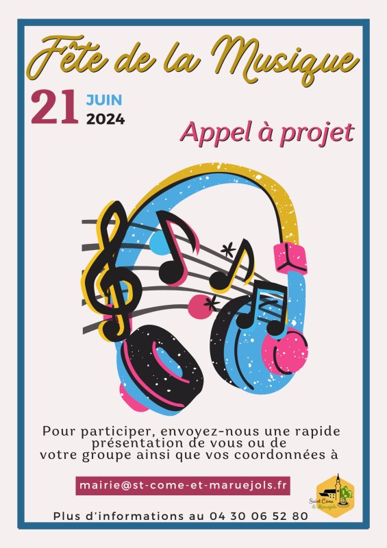 Appel à projet : Fête de la musique 2024