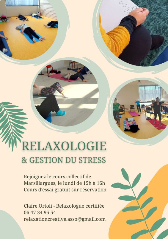 Reprise des cours de Relaxologie & Gestion du Stress