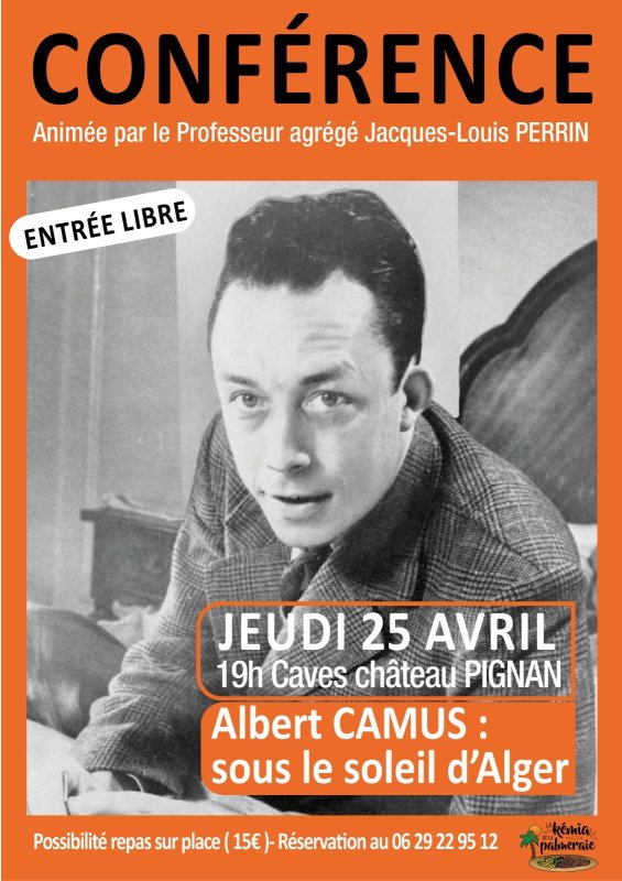 Conférence Albert Camus sur Pignan