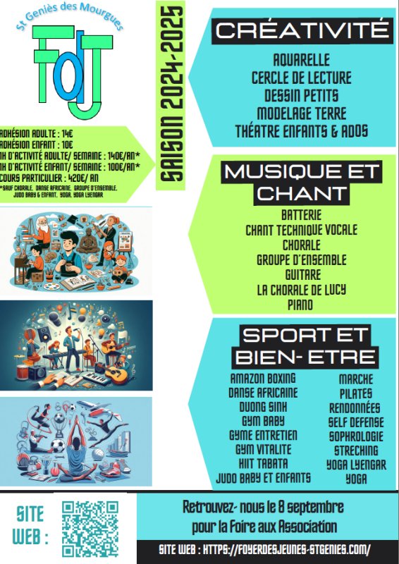 [FDJ] Nos activités pour 2024/2025