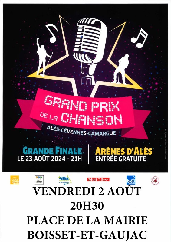 🎤Grand Prix de la Chanson Alès-Cévennes-Camargue