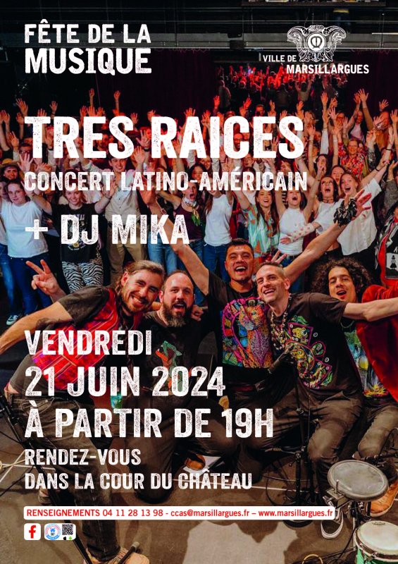 TRES RAICES - Concert Fête de la musique