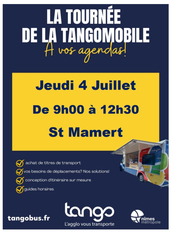 LA TOURNEE DE LA TANGOMOBILE