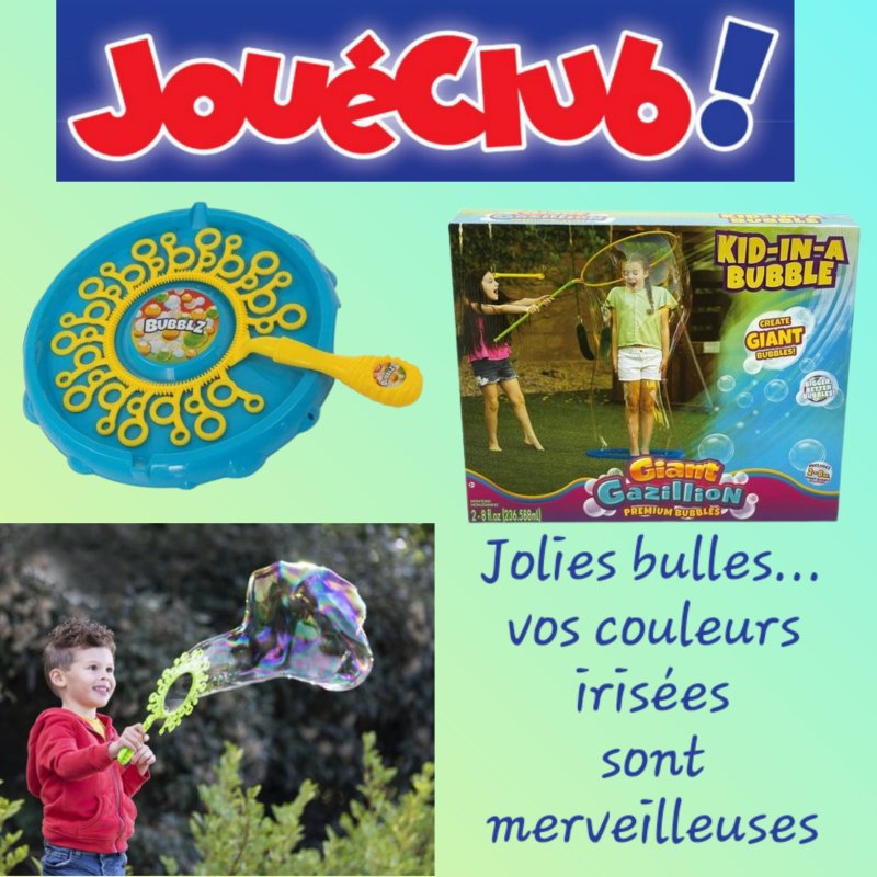 JouéClub - Bulles de savon