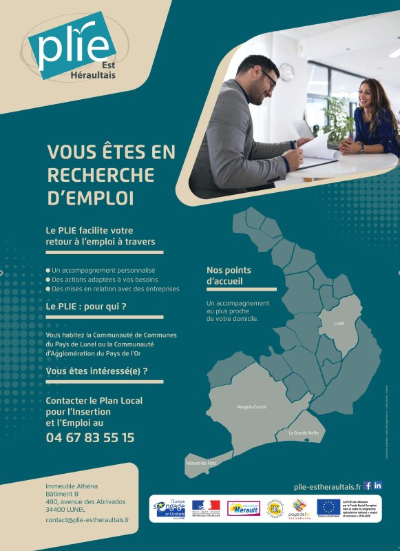 Le PLIE Est Héraultais : aide à la recherche d'emploi