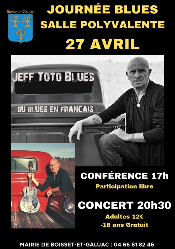 🎸Journée blues avec Jean-François Thomas