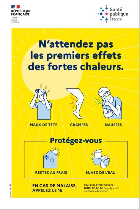 Risques liés aux fortes chaleurs