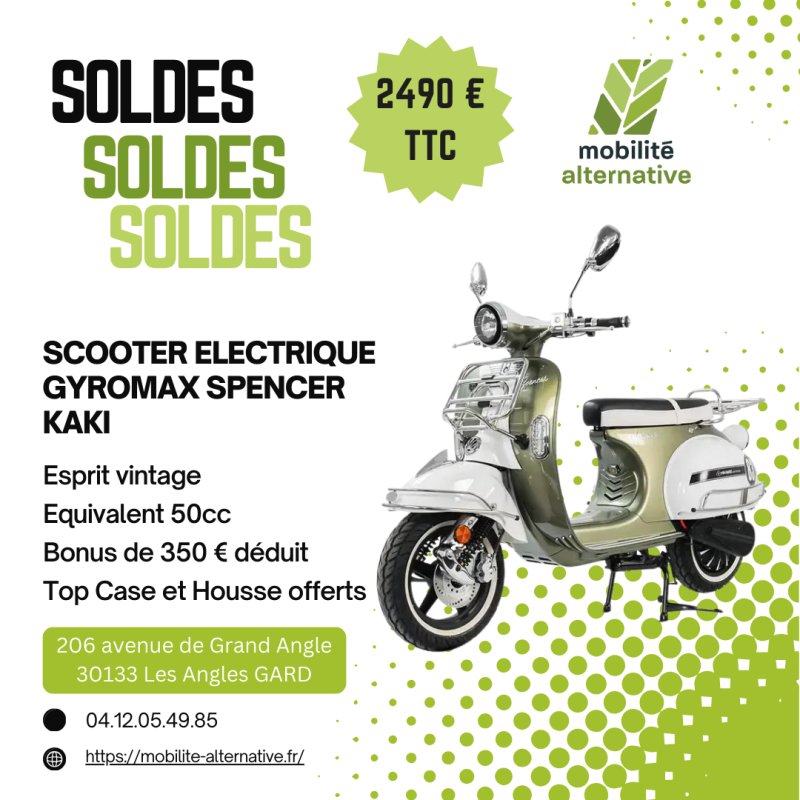 LES SOLDES CHEZ MOBILITE ALTERNATIVE