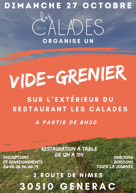 VIDE GRENIER Les Calades